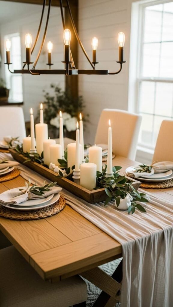 Rustic Wooden Tray Display