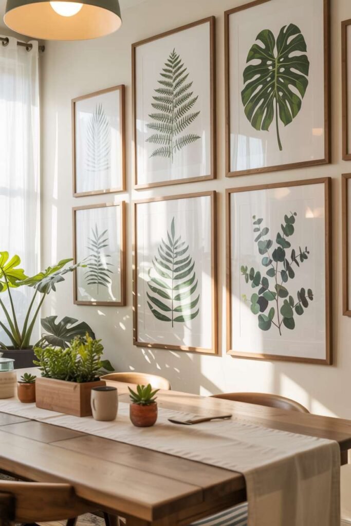 Green Botanical Wall Art