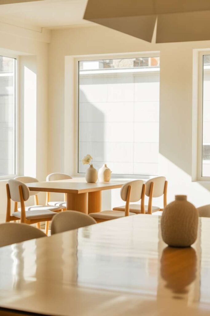 Mirror Wall to Create Illusion of Space