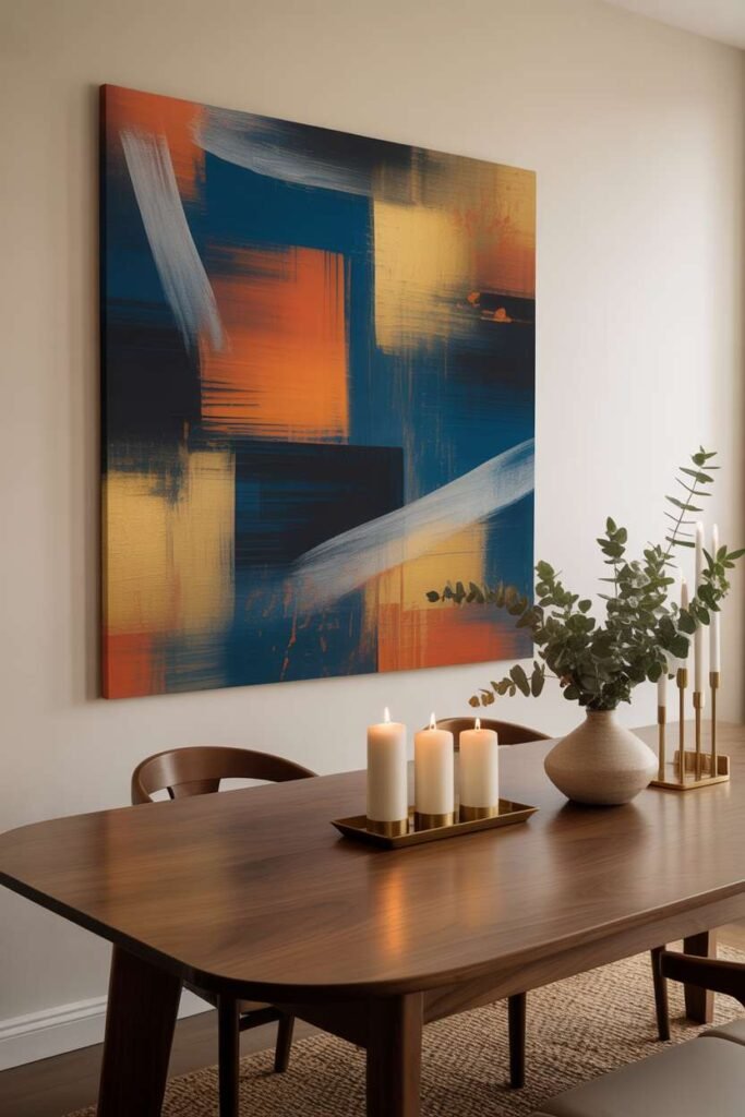 Statement Wall Art Dining Focus