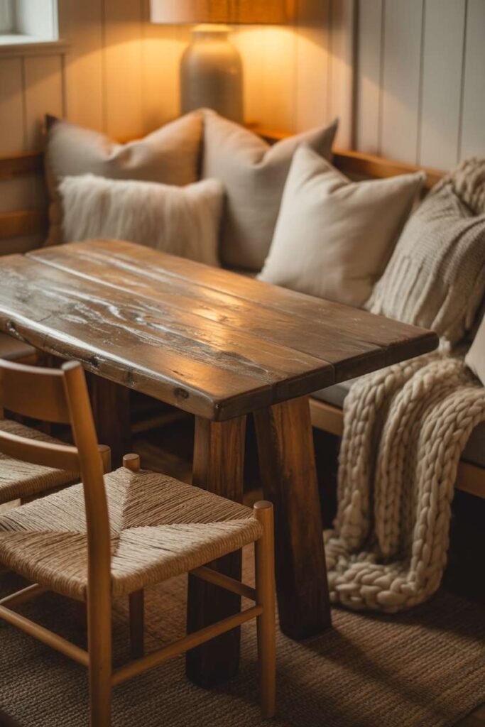 Warm Wood Accents