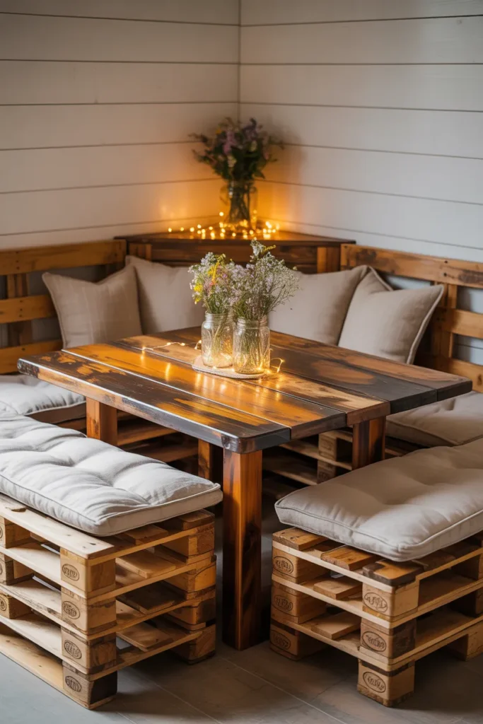 DIY Pallet Furniture for Rustic Appeal