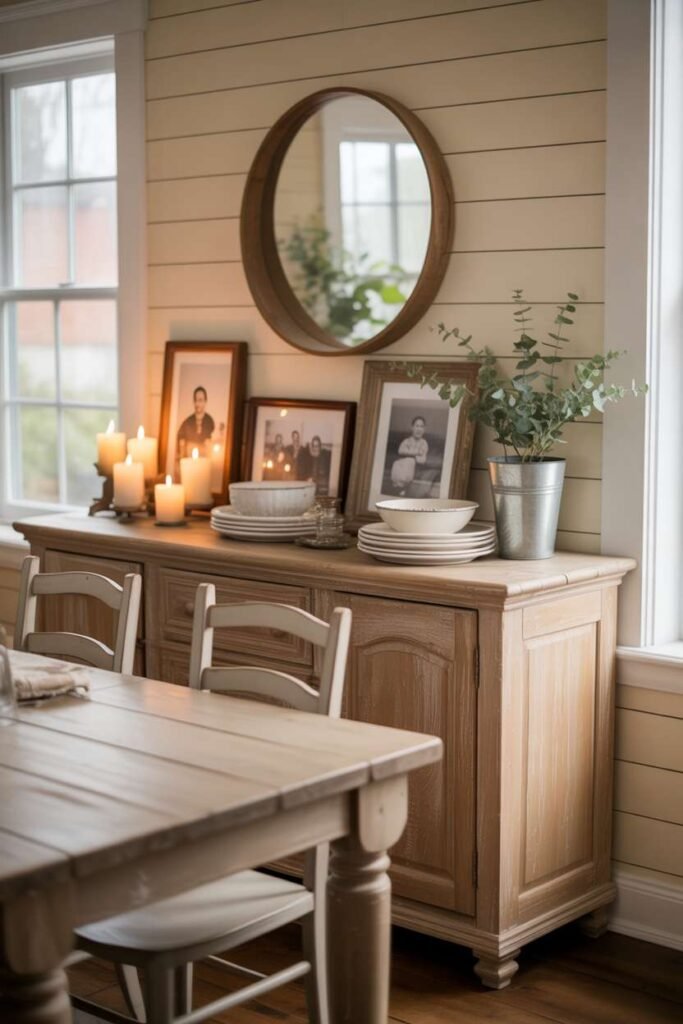 Farmhouse Sideboard Storage Style