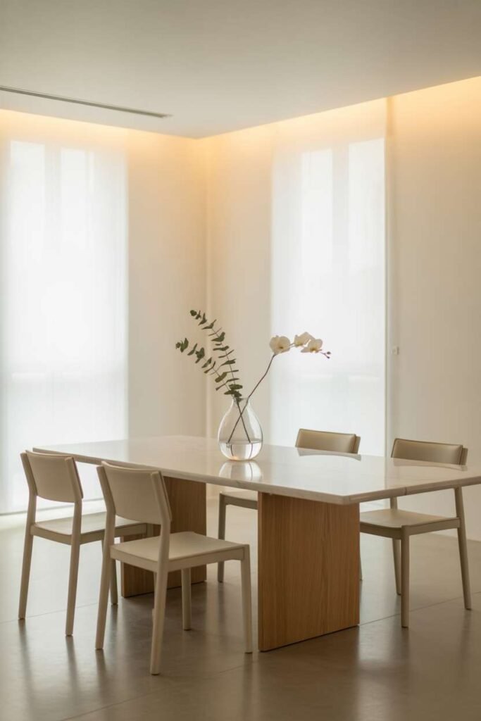 Minimalist Dining Room Style