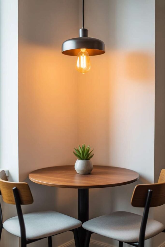 Compact Round Table Style