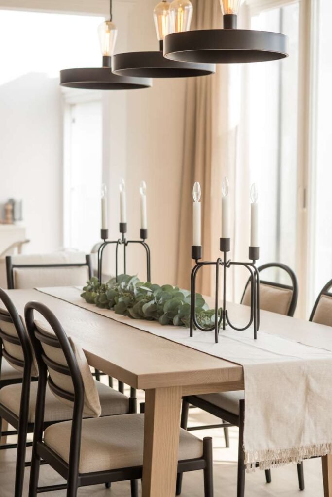 Rustic Farmhouse Black Metal Accents