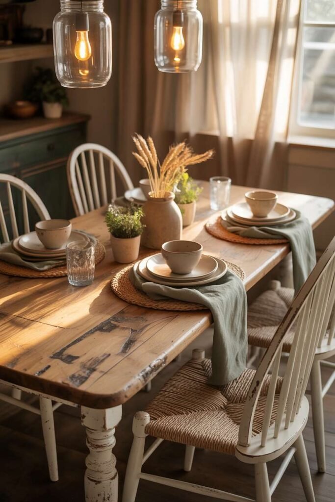 Farmhouse Cozy Setup