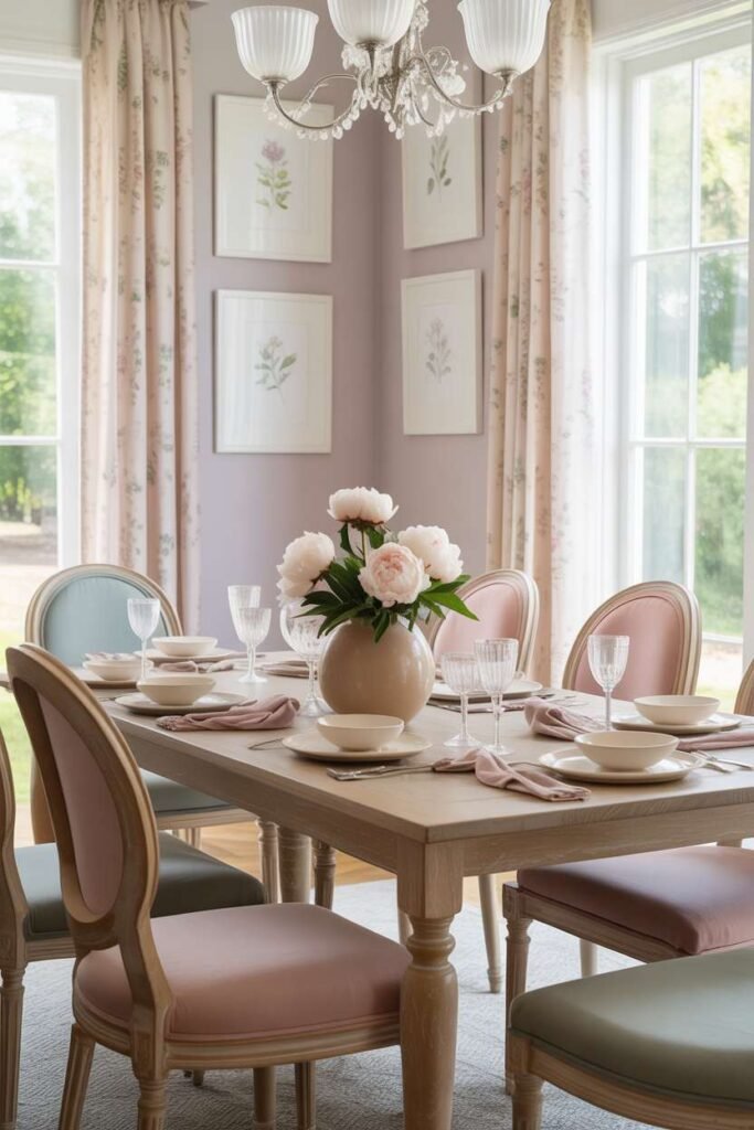 Soft Color Palette Design