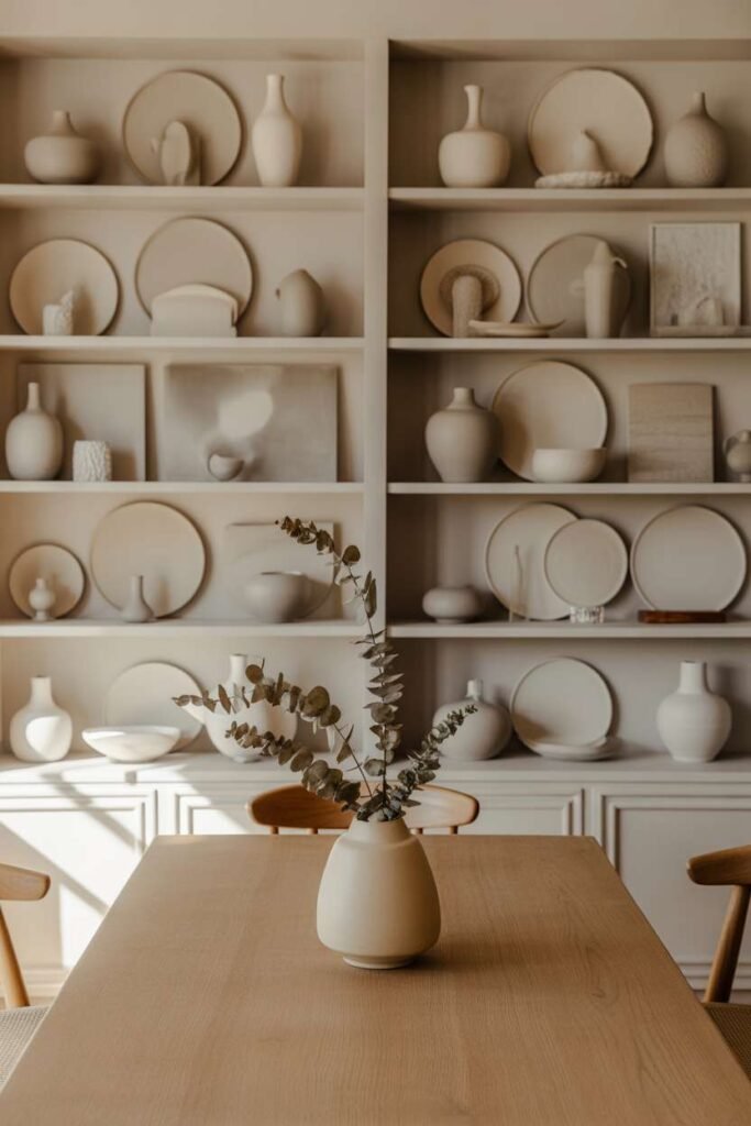  Neutral Ceramic Display Shelves