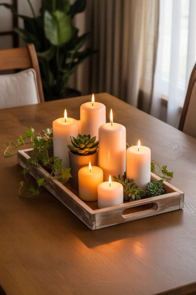  Cozy Candle & Green Natural Balance Style