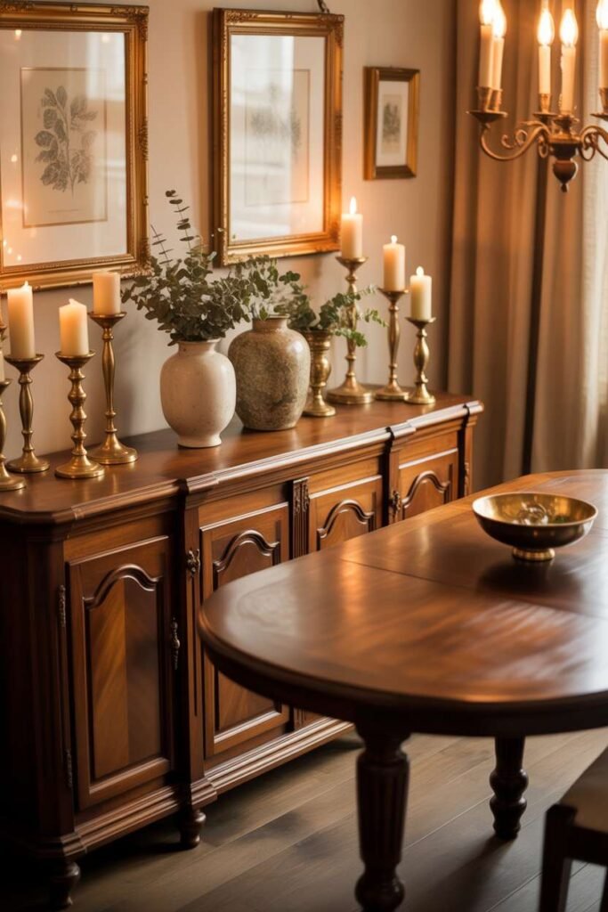  Classic Sideboard with Decor Styling