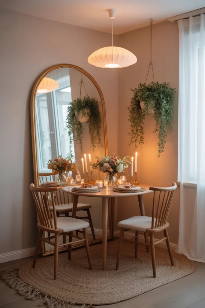 Strategic Mirrors to Gain Light and Space