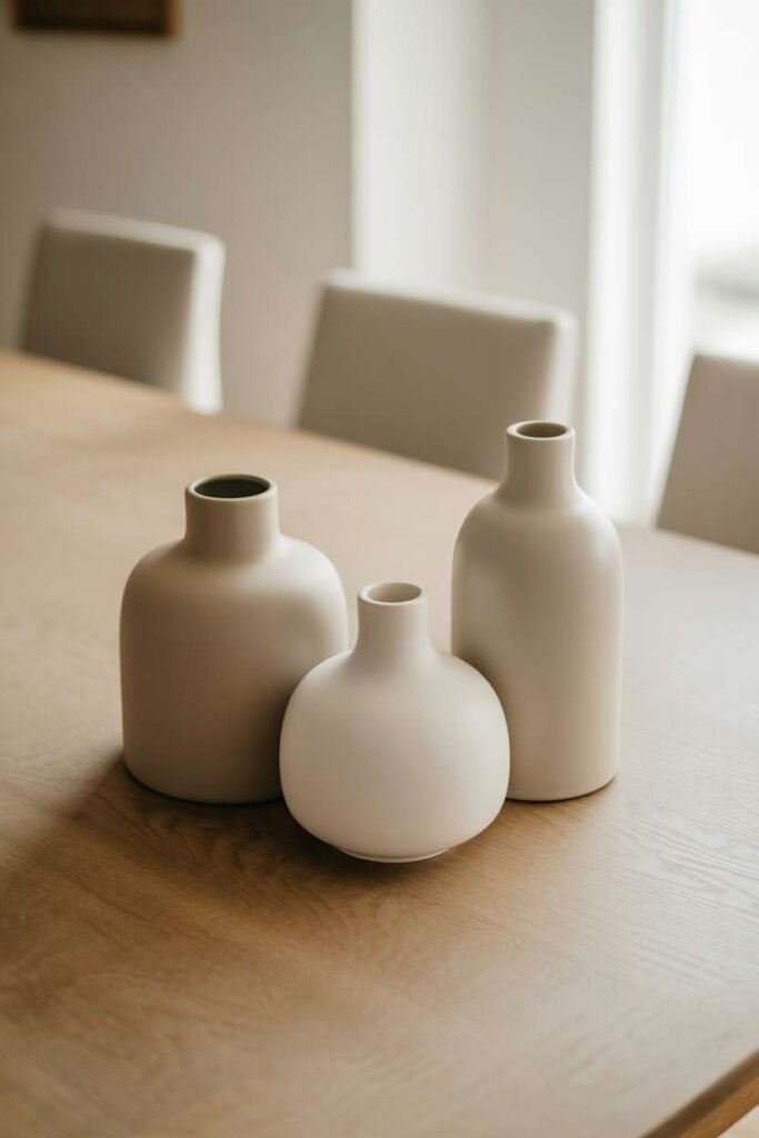 Minimal Ceramic Trio Balanced Styling