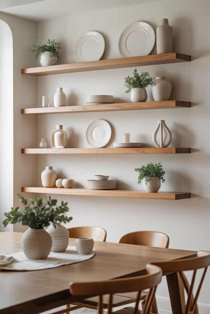 Minimal Neutral Shelf Styling