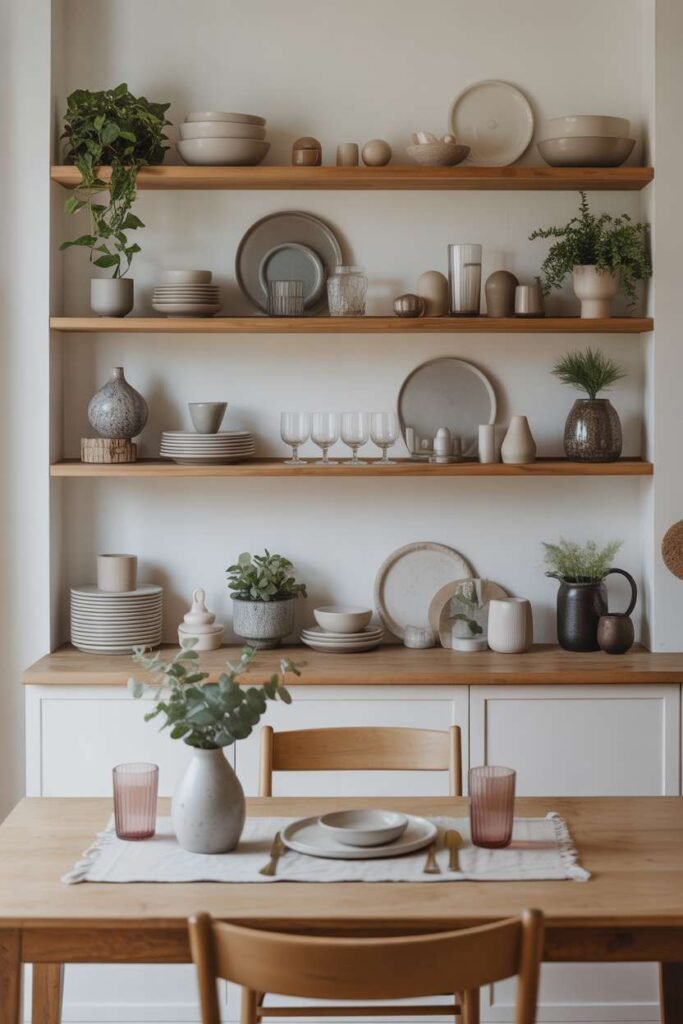  Open Shelving Dining Room Decor