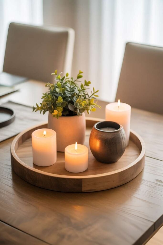  Cozy Everyday Wooden Centerpiece Tray