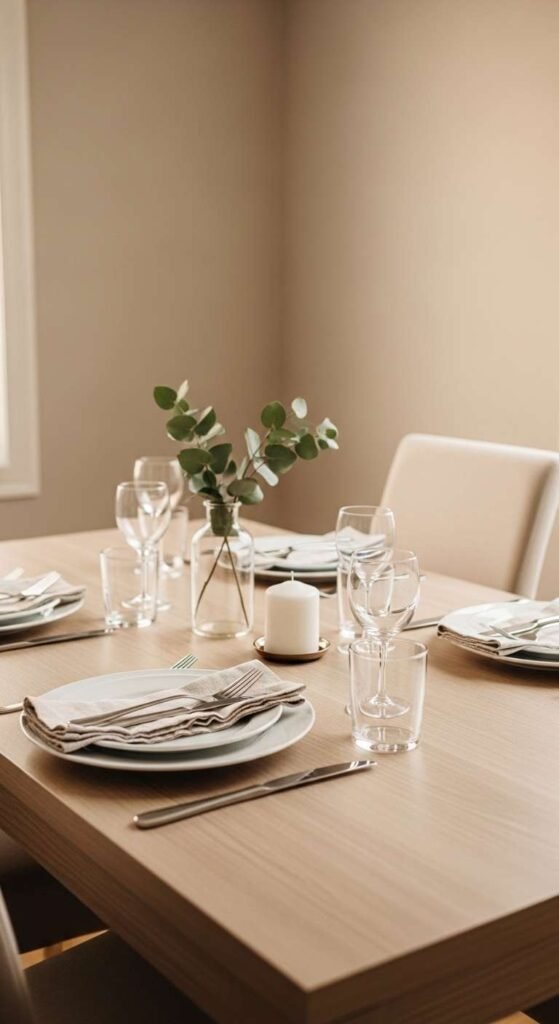 Simple Everyday Table Setup