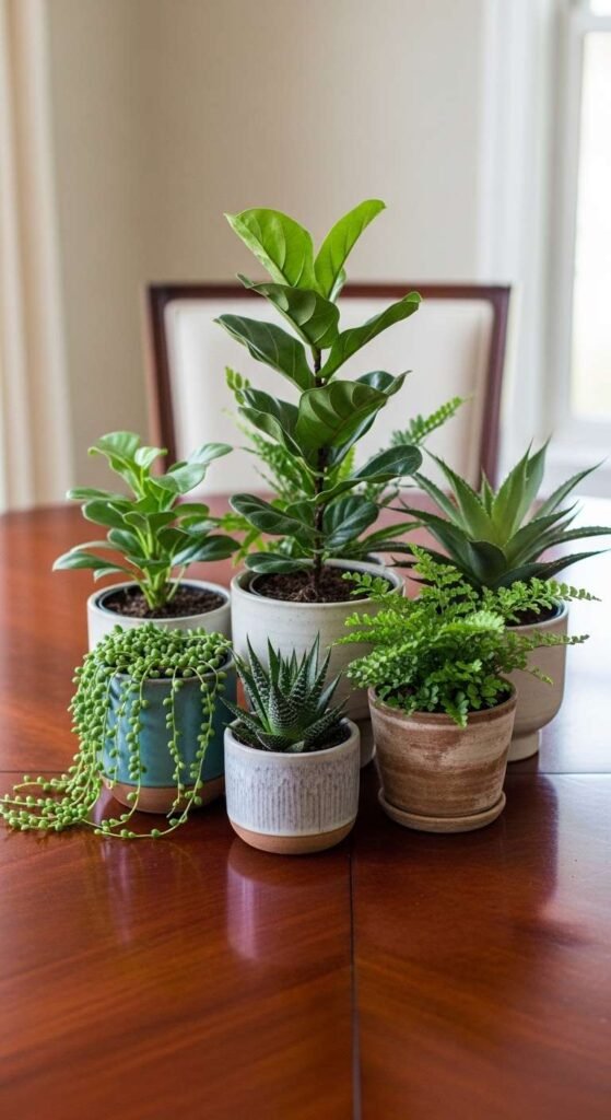 Small Plant Centerpieces