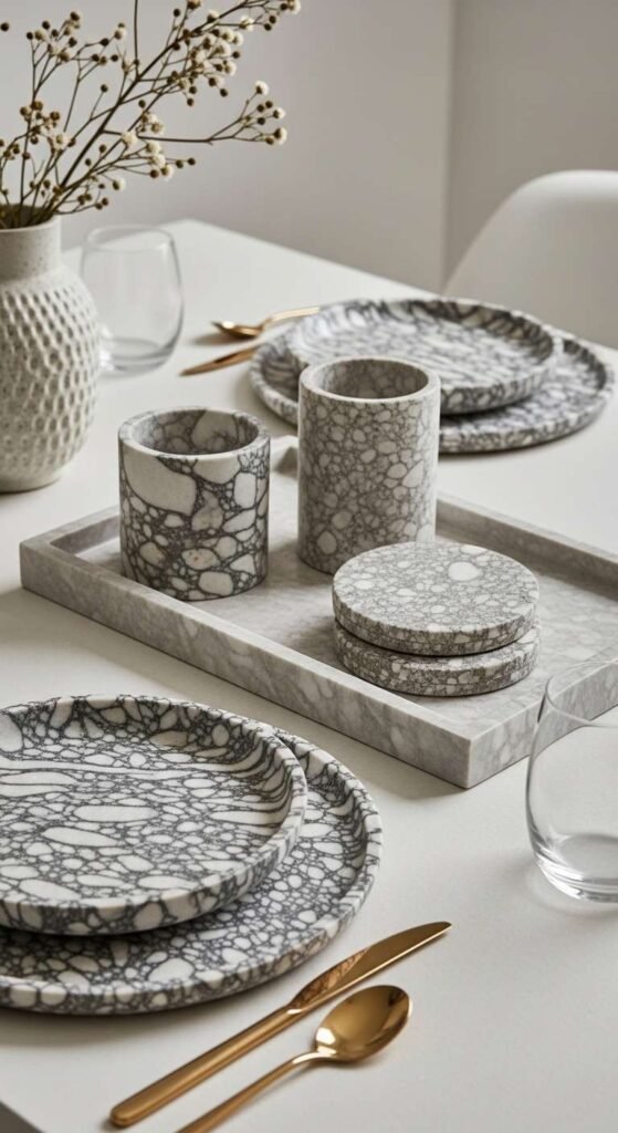 Natural Stone Accents for Earthy Feel