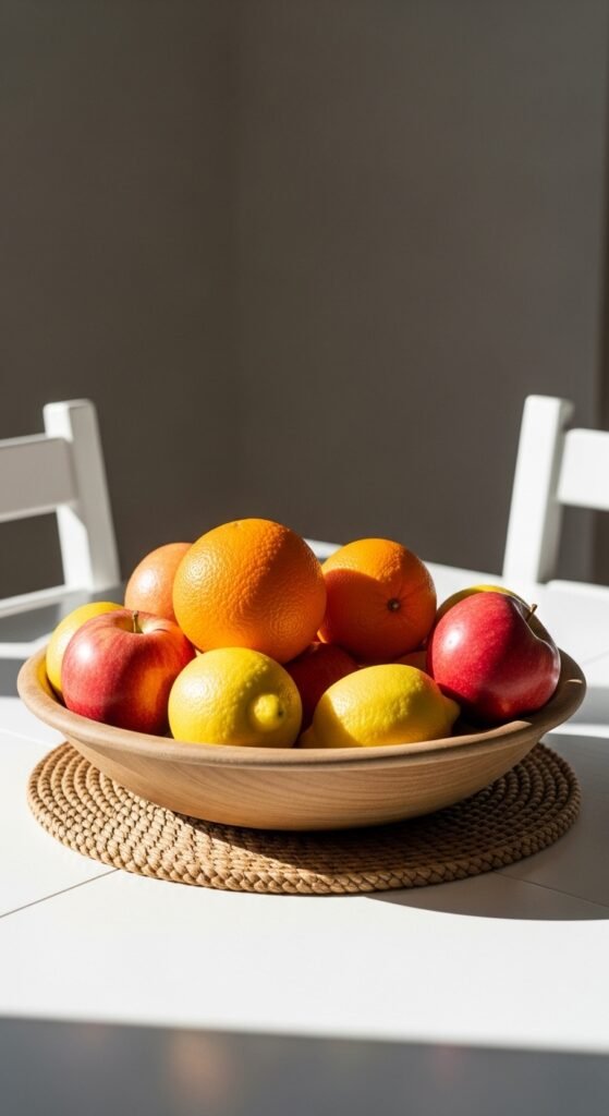 Fresh Fruit Bowl for Functional Decor