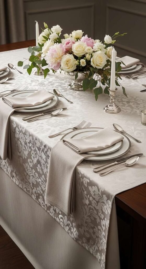 Traditional Dining Room with Symmetrical Layout Design