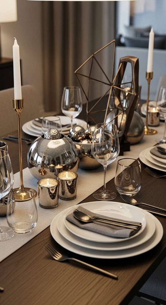 Mixed Metal Finishes for Trendy Look