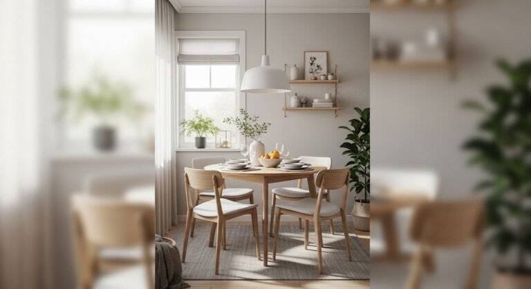 dining room decor small space