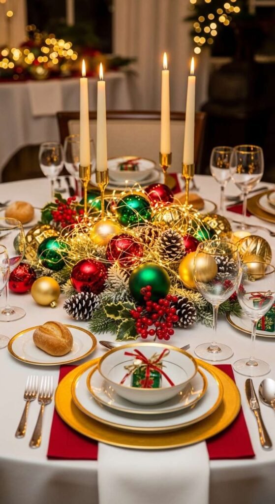 Festive Table Decor Look