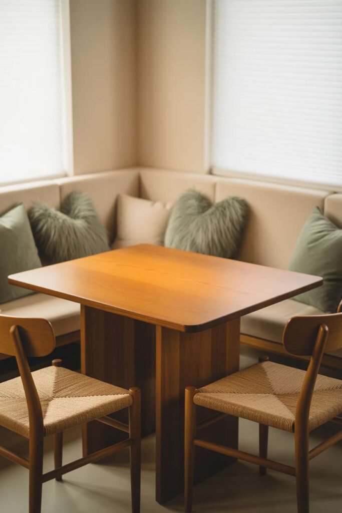 Minimal Japandi Small Dining Style