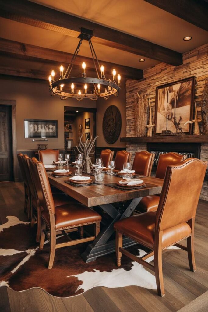 Western Signature Statement Dining Look