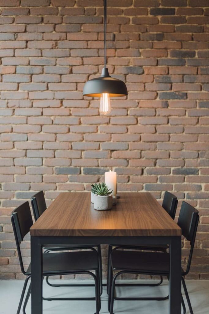 Industrial Style Small Dining Corner