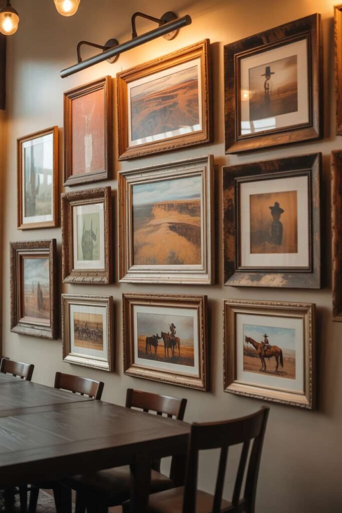 Western Rustic Wall Art Gallery