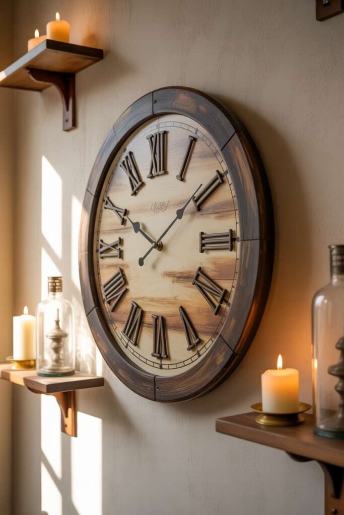  Vintage Rustic Wall Clocks