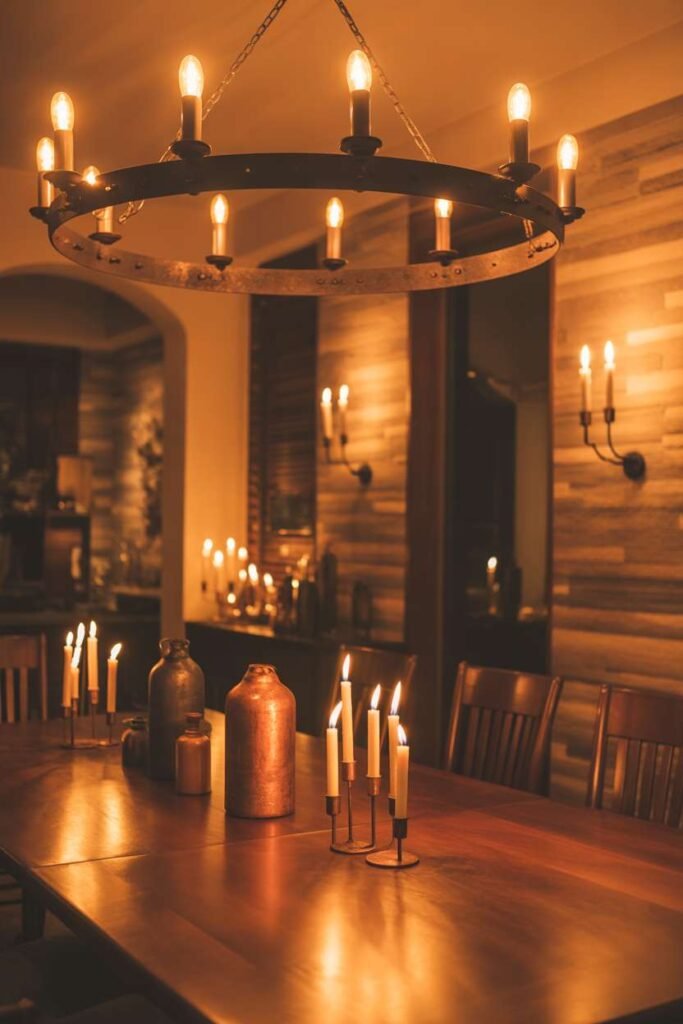 Western Warm Lighting Layering