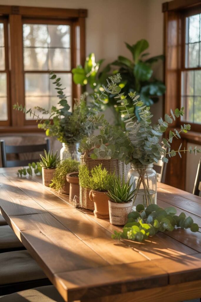 Western Rustic Greenery Touch