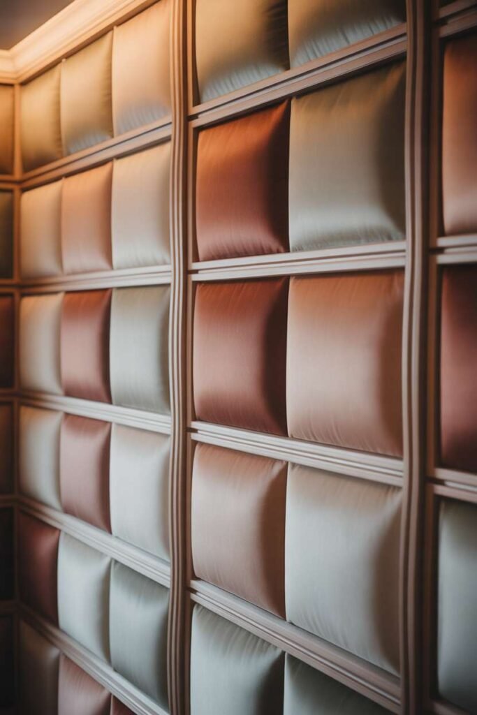 Vintage Soft Fabric Wall Upholstery Panels