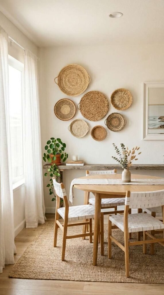 Rattan Wall Baskets