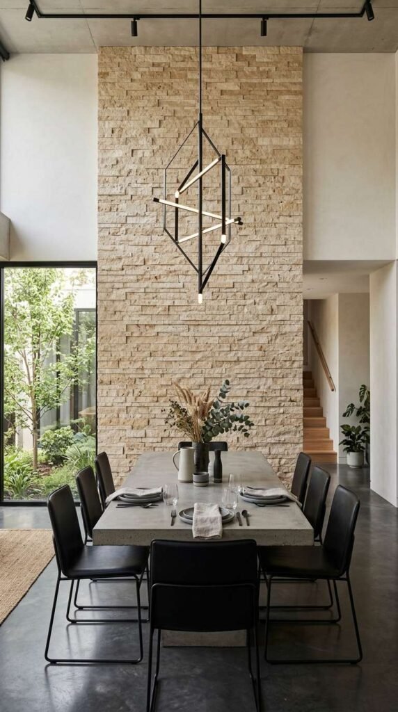 Stone or Tile Accent Panel
