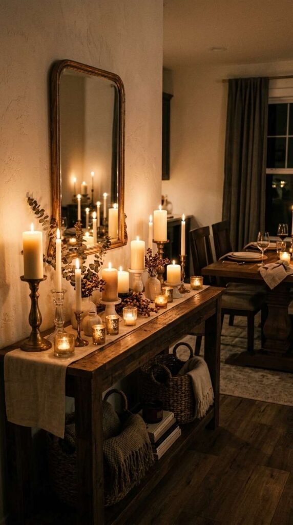 Candle & Ambience Setup