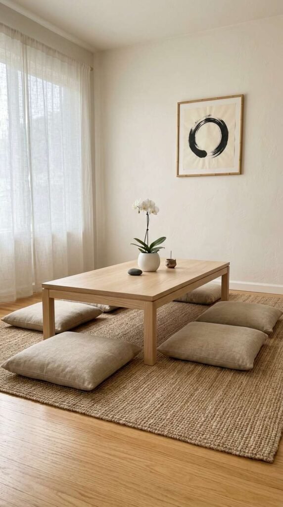 Zen Inspired Casual Dining Room Decor Ideas