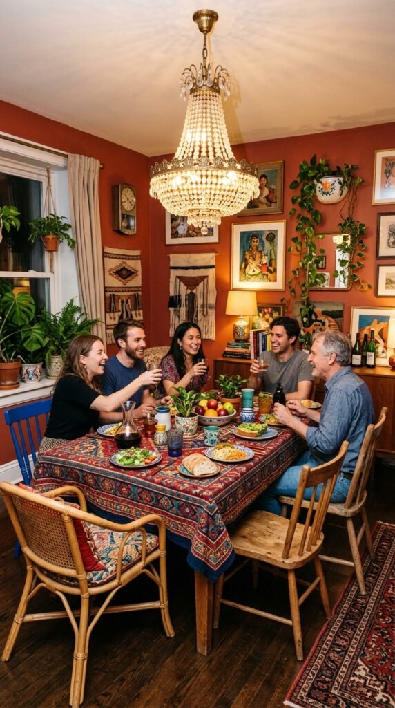 Eclectic Dining Room Ideas for the Free Spirited Decorator