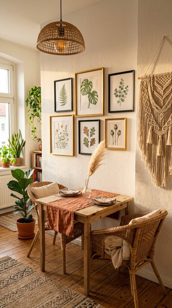 Bring in Indoor Plants and Natural Textures for Organic Warmth