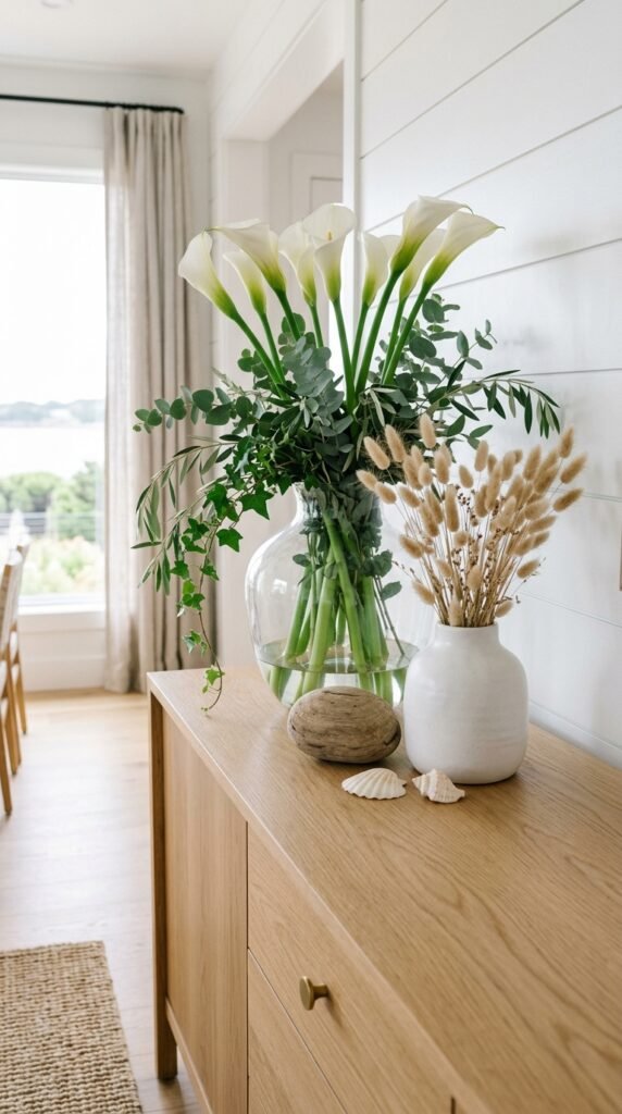 Vases, Vessels, and Statement Centerpiece Ideas for Buffet Tables