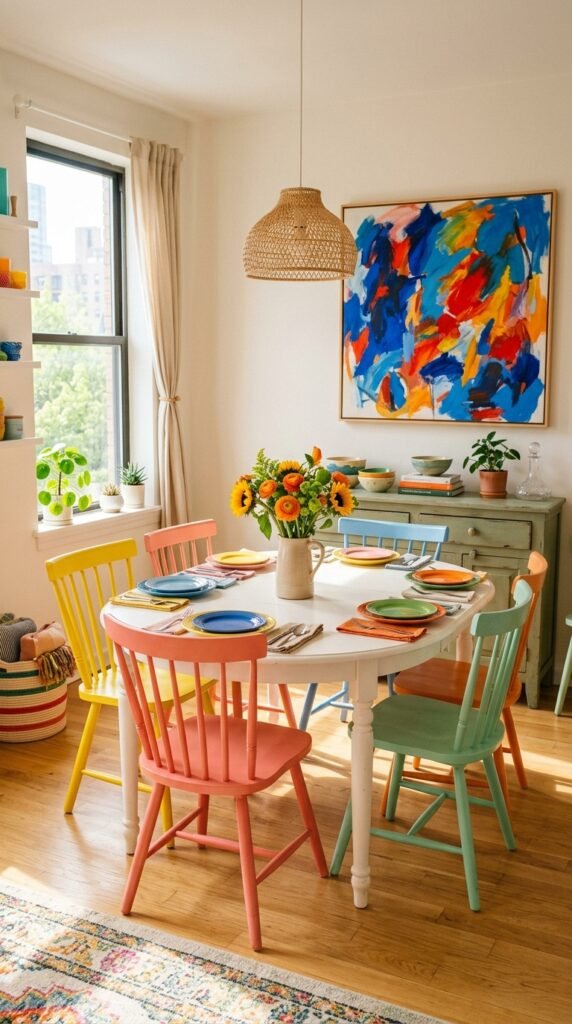 Colorful Dining Room Decor That Makes Every Meal Feel Like a Party