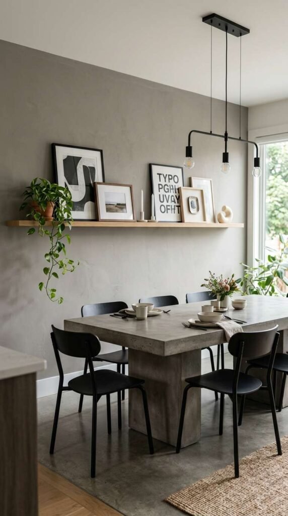 Sleek Floating Ledge Display