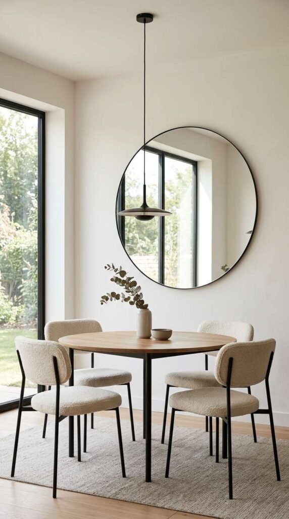 Simple Black-Frame Mirrors