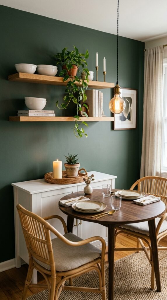 Install Floating Shelves to Add Storage and Style