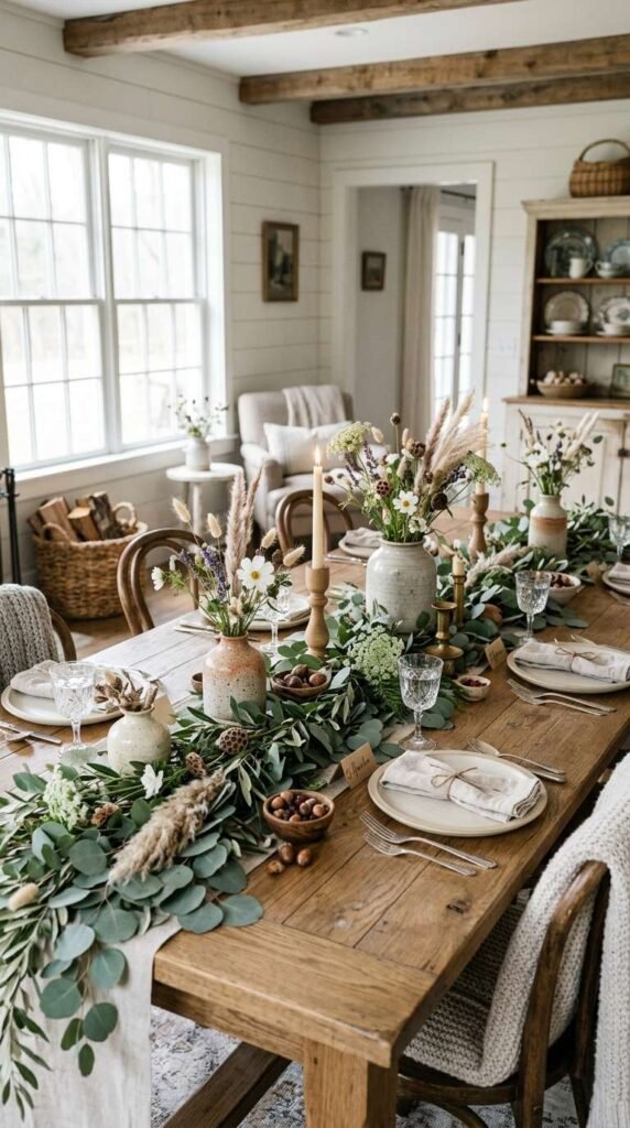 Greenery, Botanicals & Natural Centerpieces