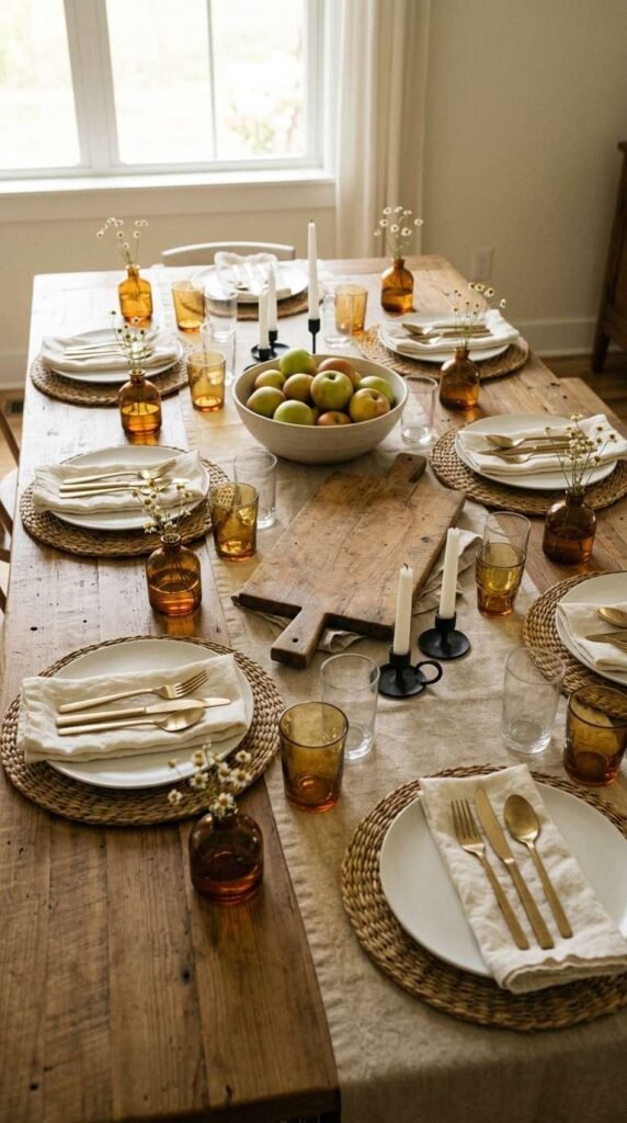 Modern Farmhouse Table Setting Ideas