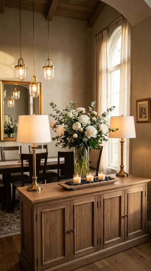 : Lamps, Lighting, and Buffet Table Accessories That Make It Glow